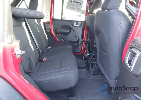 2022 Jeep Wrangler Unlimited Willys 4X4 из США, поврежденный, VIN 1C4HJXDG7NW201141